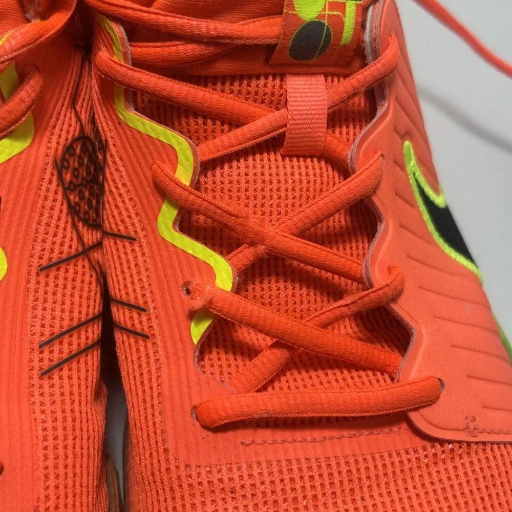 Nike Zoom Challenge Pickleball Shoes Hyper Orange Volt FQ4154-800 Men Size 11